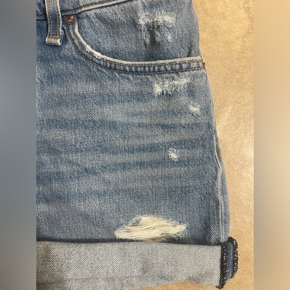 rag & bone Blue Jean Shorts - Picture 6 of 9